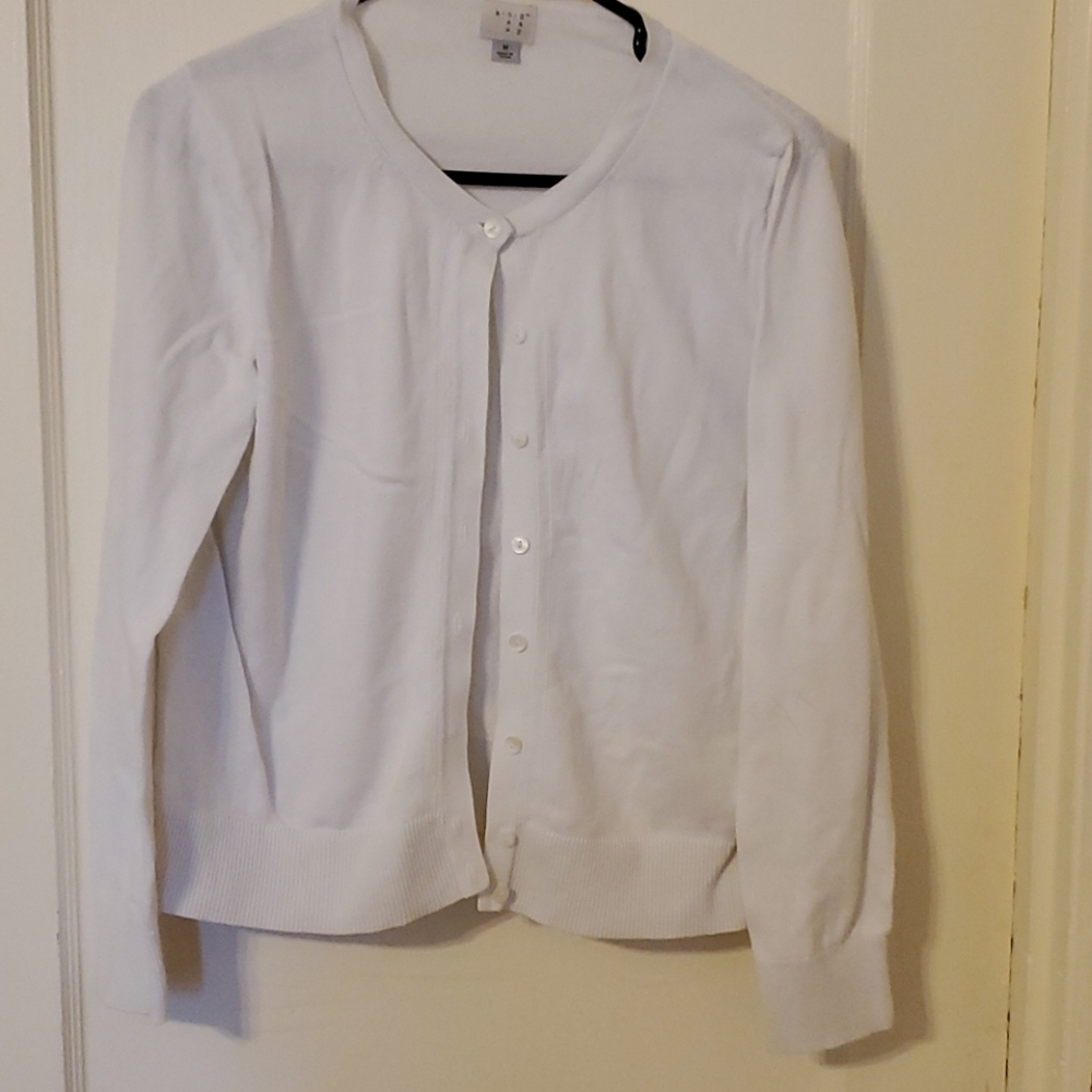 White Cardigan